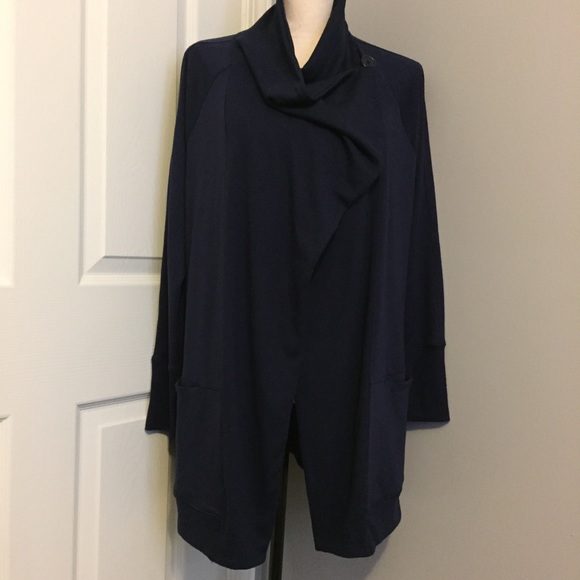 CHICO’S Zenergy Convertible Drape-Front Cardigan - Picture 4 of 9
